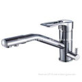 3 Way Kitchen Faucets with Pure Water Flow Filter Tap